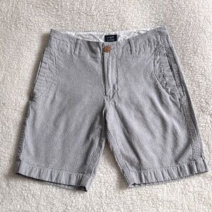 Men’s J Crew Factory Linen Blend Beach Shorts, 29”W, 8”length